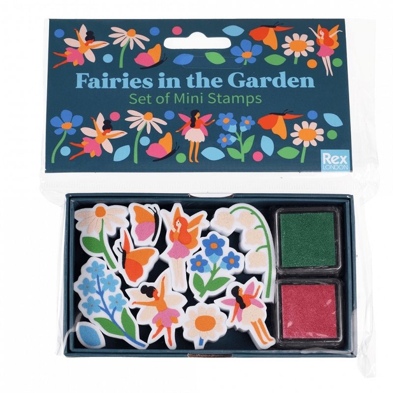Rex London - Fairies In The Garden Set Of Mini Stamps